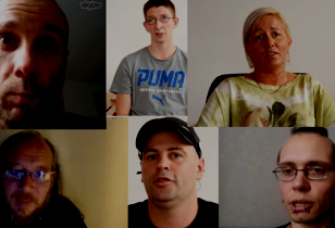 six Amazon workers