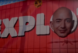 Jeff Bezos exploits workers